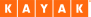 Logotipo de KAYAK